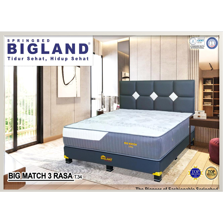Bigland Springbed ORI tipe BIGMATCH 3RASA