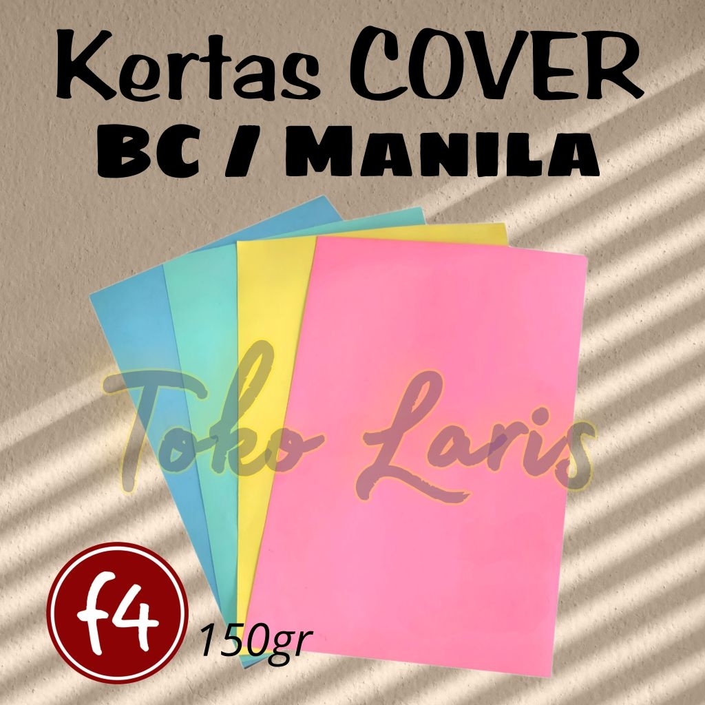 

Kertas Cover BC Manila Folio 150gr Warna