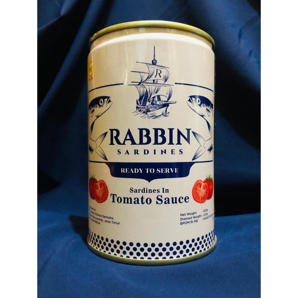 

SARDEN RABBIN 425GR HALAL MUI - 100% IKAN SARDEN SEGAR-TANPA MSG-TANPA PENGAWET