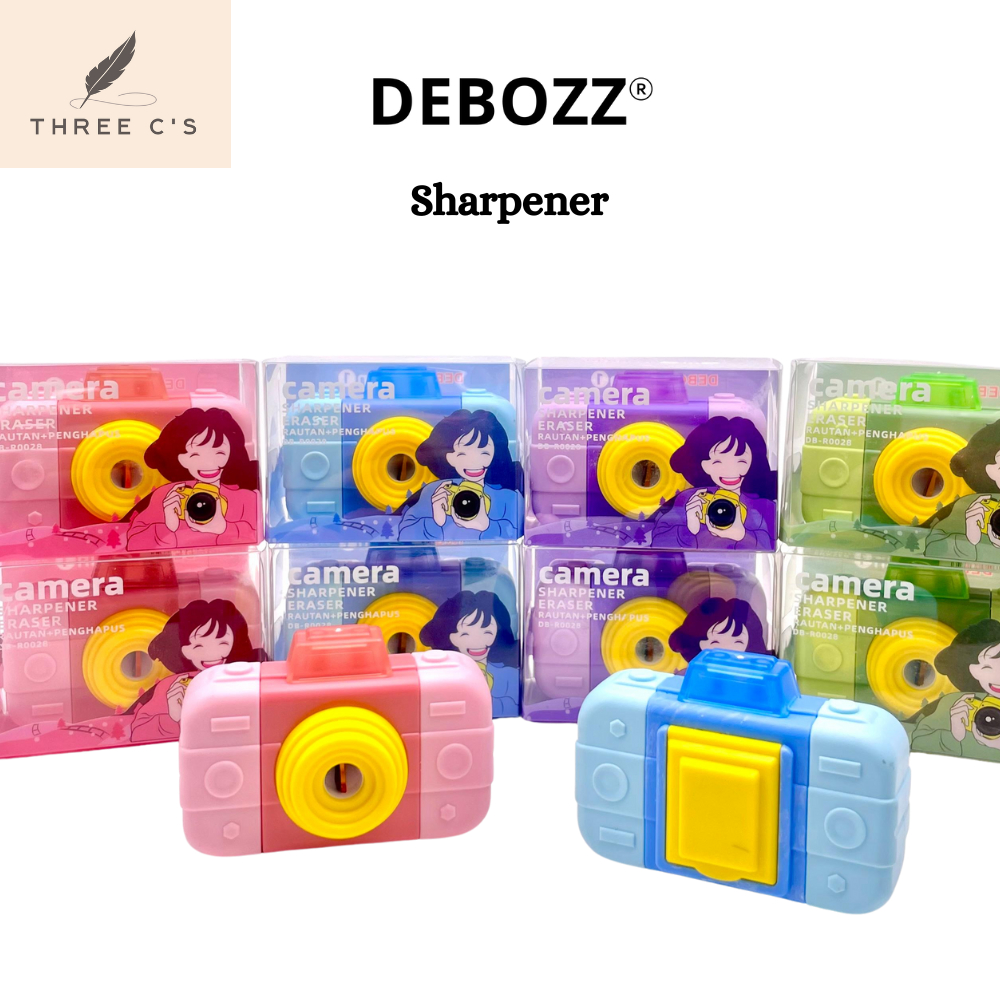 

Mainan Rautan Sharpener Hapusan Eraser Anak Fancy Lucu DEBOZZ 1PCS