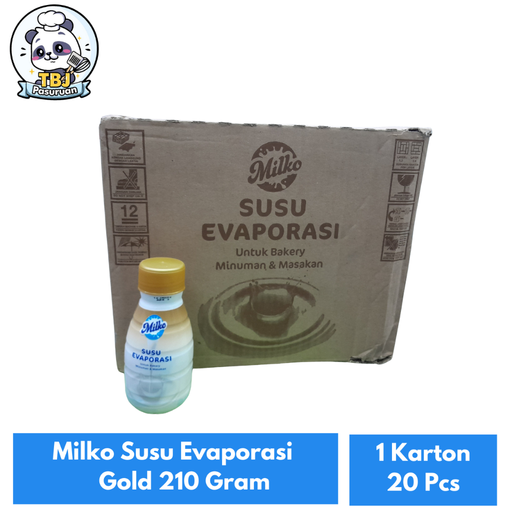 

Milko Susu Evaporasi Gold 210 Gram Kemasan 1 Karton Isi 20 Pcs