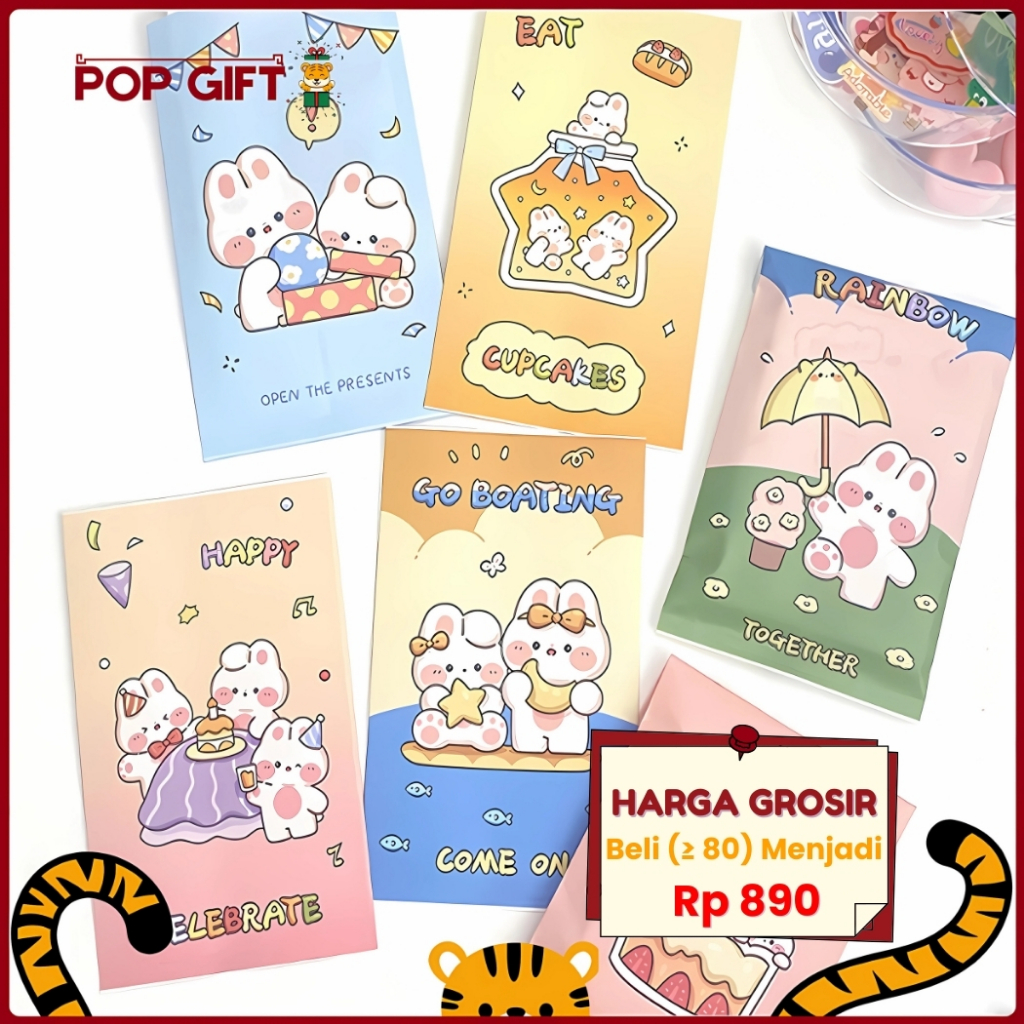 

PG Amplop Packing Per Lembar Cocok Untuk Hadiah Pembungkus Souvenir Amplop Murah Amplop Lucu ST04