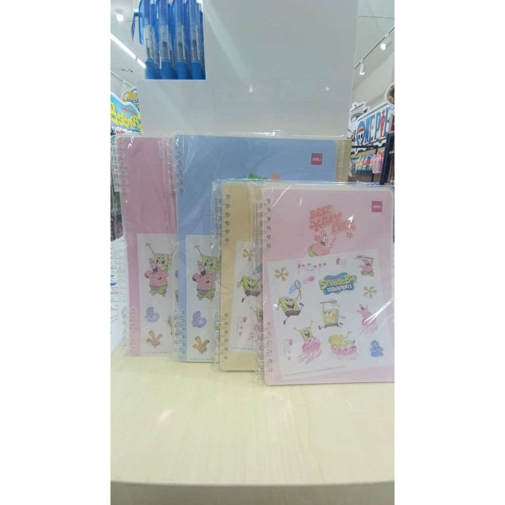

DELI Notebook BUKU CATATAN EDISI SPONGEBOB