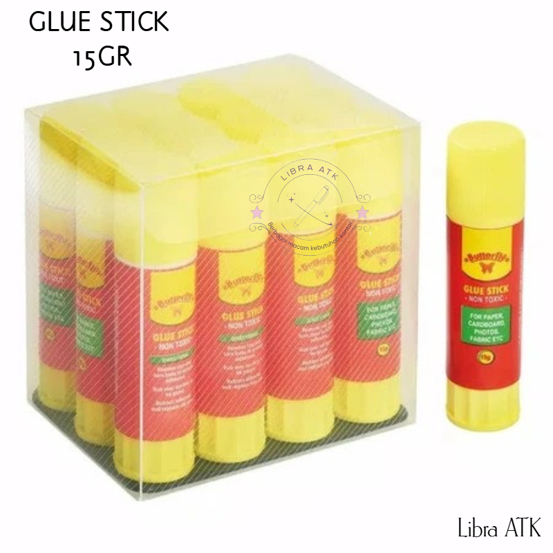 

Butterfly Glue Stick 9Gr & 15Gr