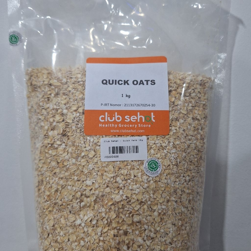 

Club Sehat - Quick Oat Siap Seduh 1Kg
