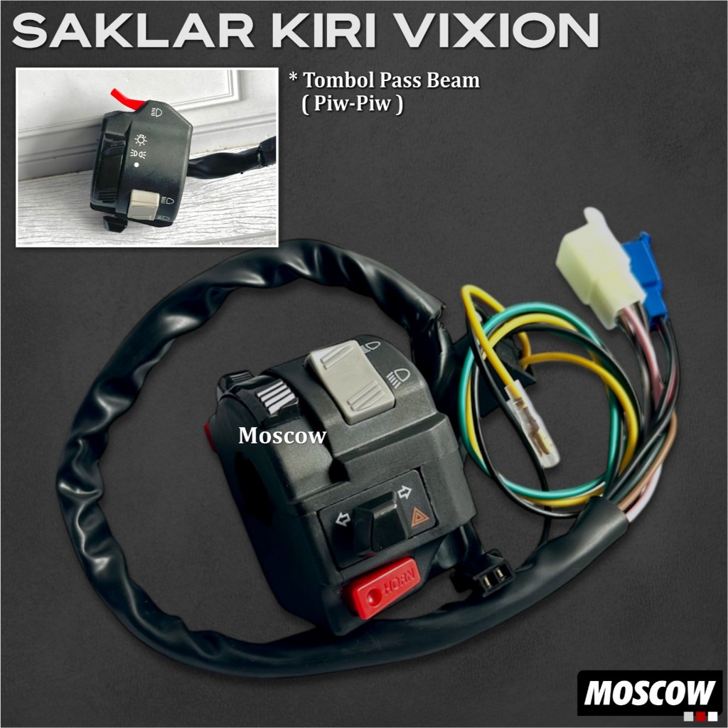 Saklar Kiri Vixion Holder Saklar Kiri Vixion OLD NEW NVA NVL 2007-2025 Holder Saklar Kiri Motor Univ