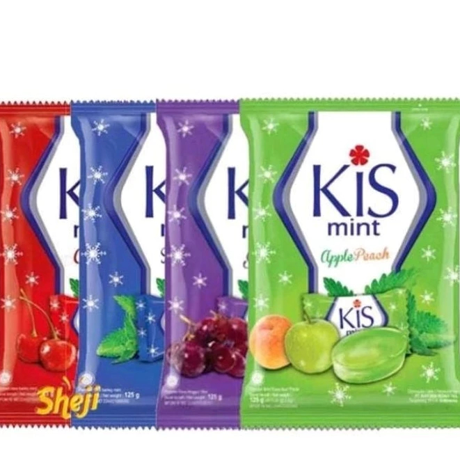 

(PCS) Kis Permen Mint Apple / Cherry / Grape / Barley 125 GR