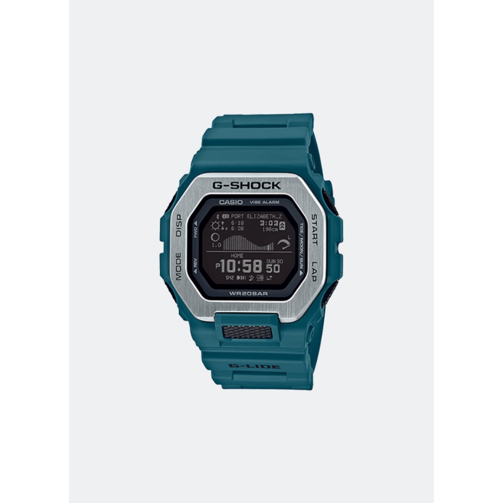 Jam Tangan G-Shock Digital Black Dial Tosca Resin Strap 46mm Men GBX-100-2DR - [Clearance Sale]