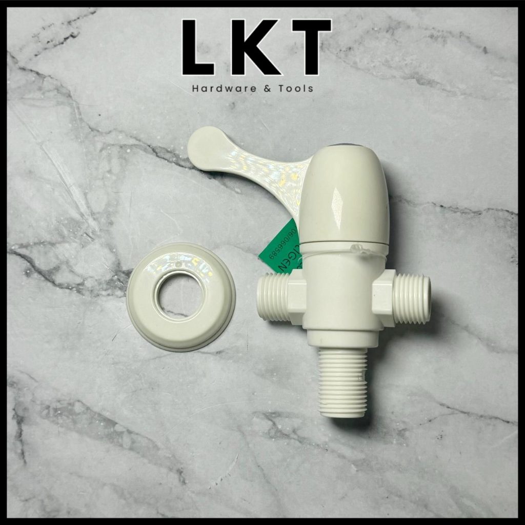 SOLIGEN Kran Keran Air Shower Tembok Model T / F Plastik PVC  Tipe S15 S16 S17 S18 S34