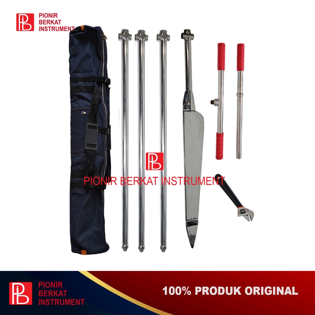 Bor Gambut Parang 3 Meter, Bor Sampling Tanah Gambut