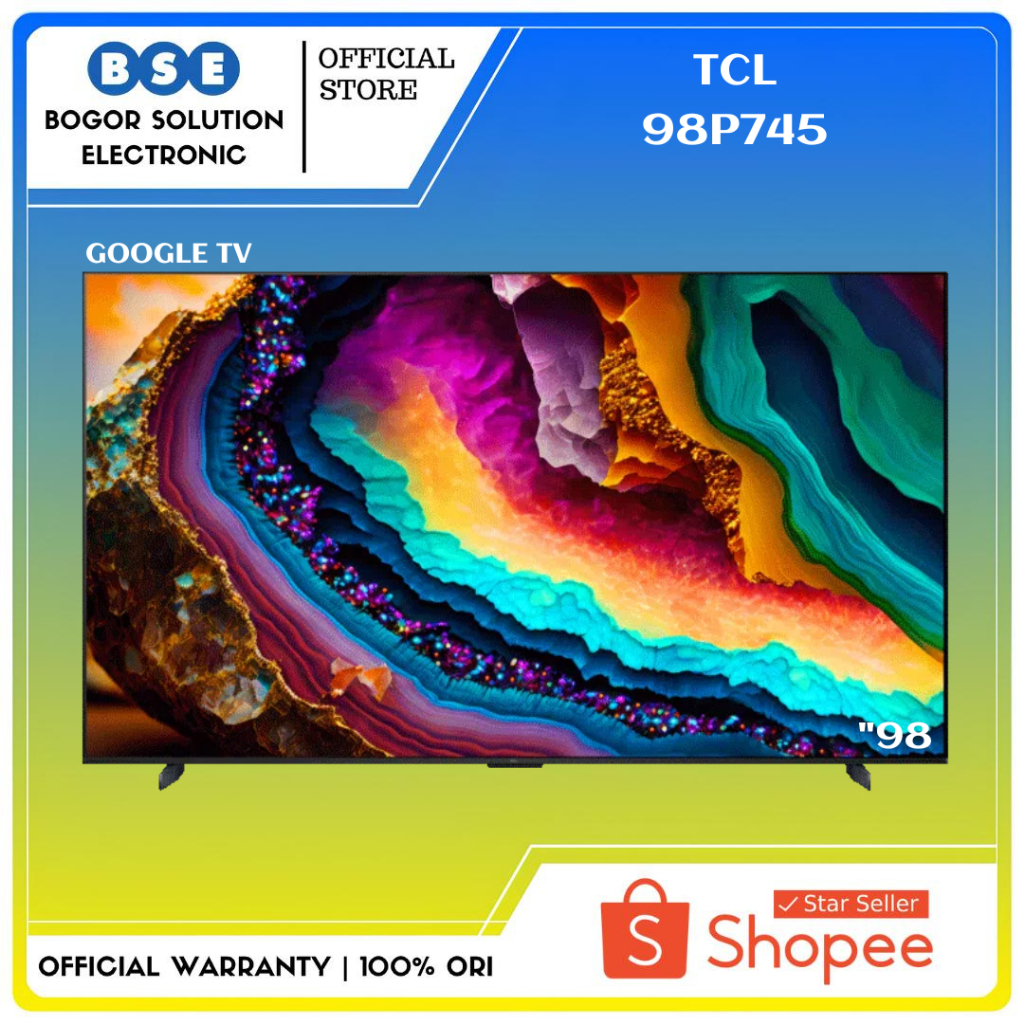 TV LED 98 Inch 4K UHD Smart TV Google 98 Inch TCL 98P745 UHD 4K TV 98"