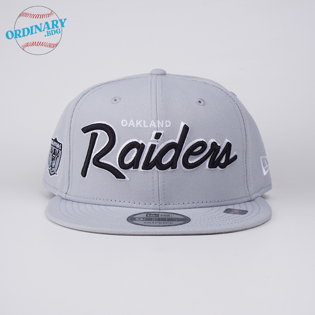 Topi New Era Original Raiders Script Gridion Classic