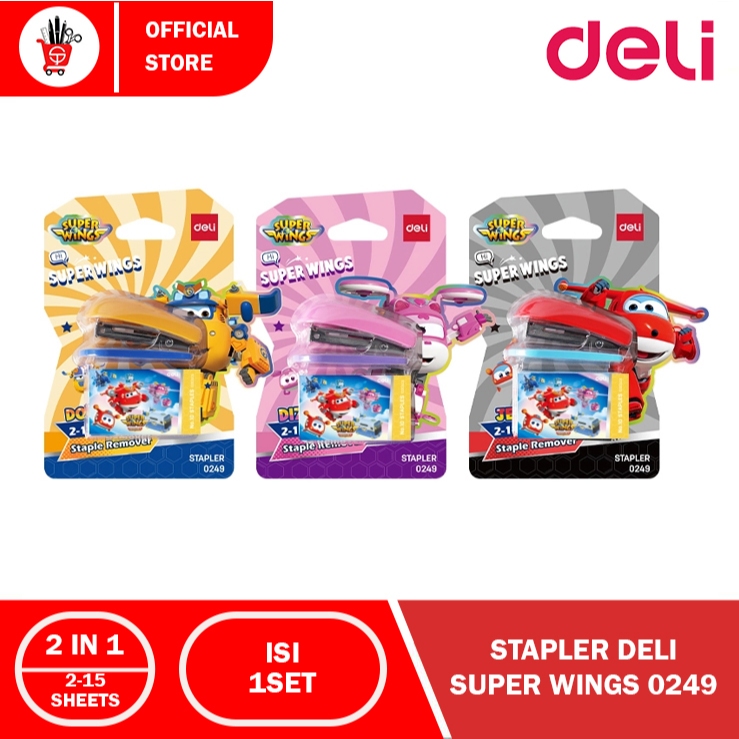 

STAPLER | STAPLES SET DELI 0249 (1 PCS)