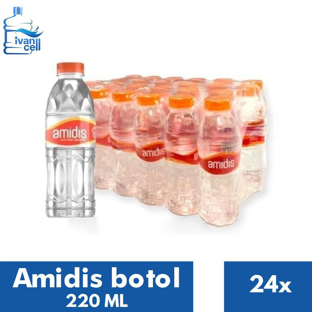 

⚡INSTANT⚡(1 DUS) AMIDIS BOTOL 220 ML isi (24 BOTOL) - ORIGINAL 100%
