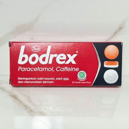 Bodrex Paracetamol Obat Sakit Kepala 20 Tablet / Paracetamol Tablet 500 Mg