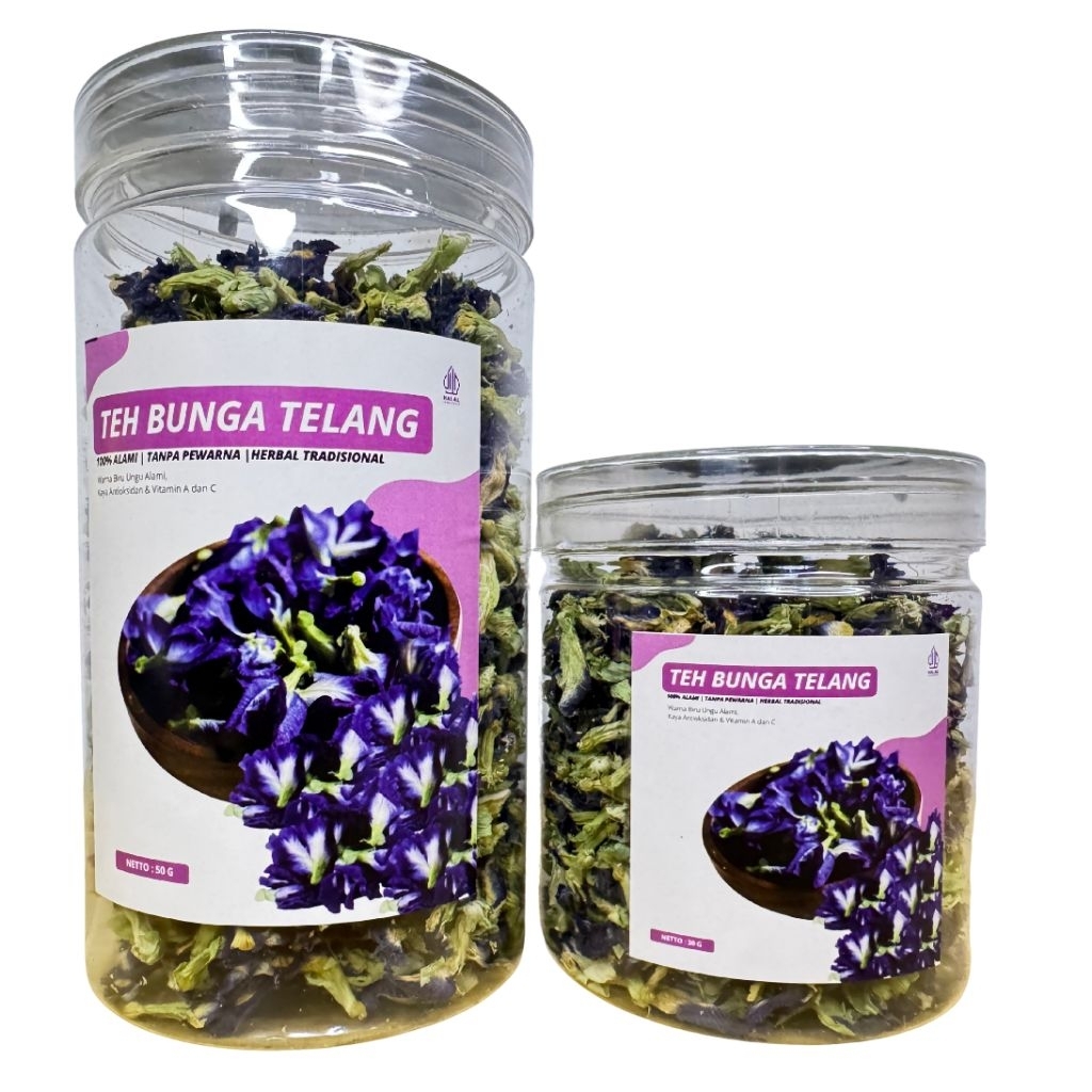 

Teh Bunga Telang Kering Premium Organik