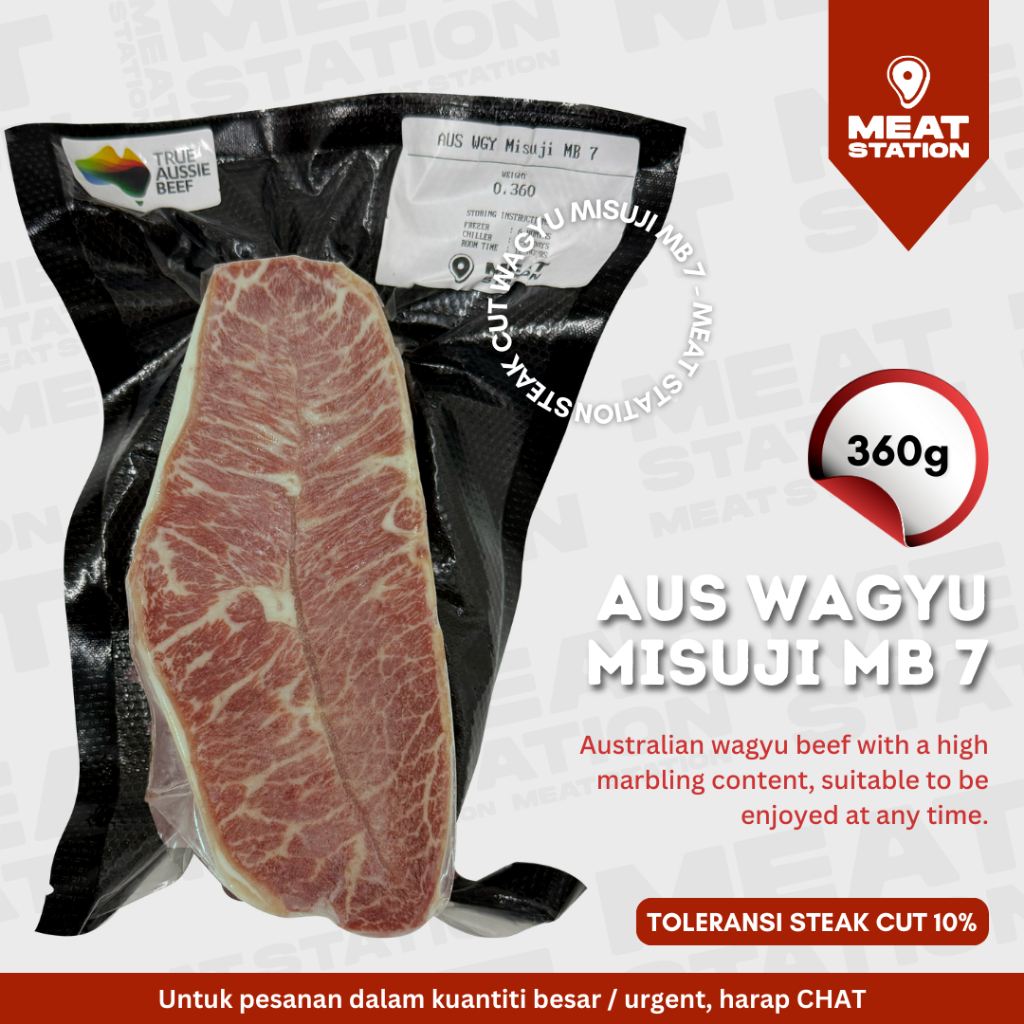 

AUS Wagyu Misuji MB 7 / Steak Cut