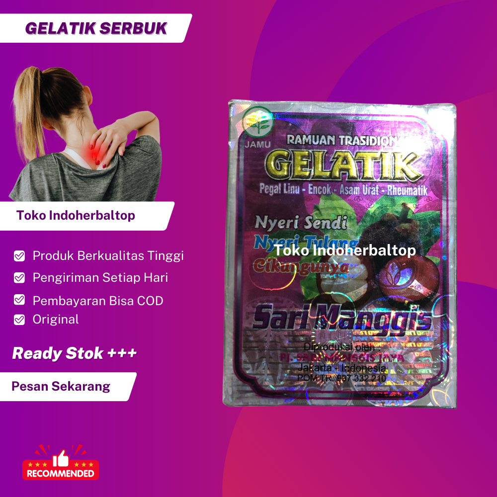 

Jamu Serbuk GELATIK Asam Urat