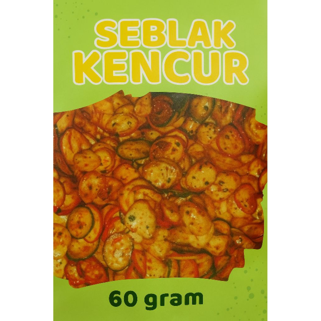 

SEBLAK KENCUR 50 gr//Teman asik setiap saat