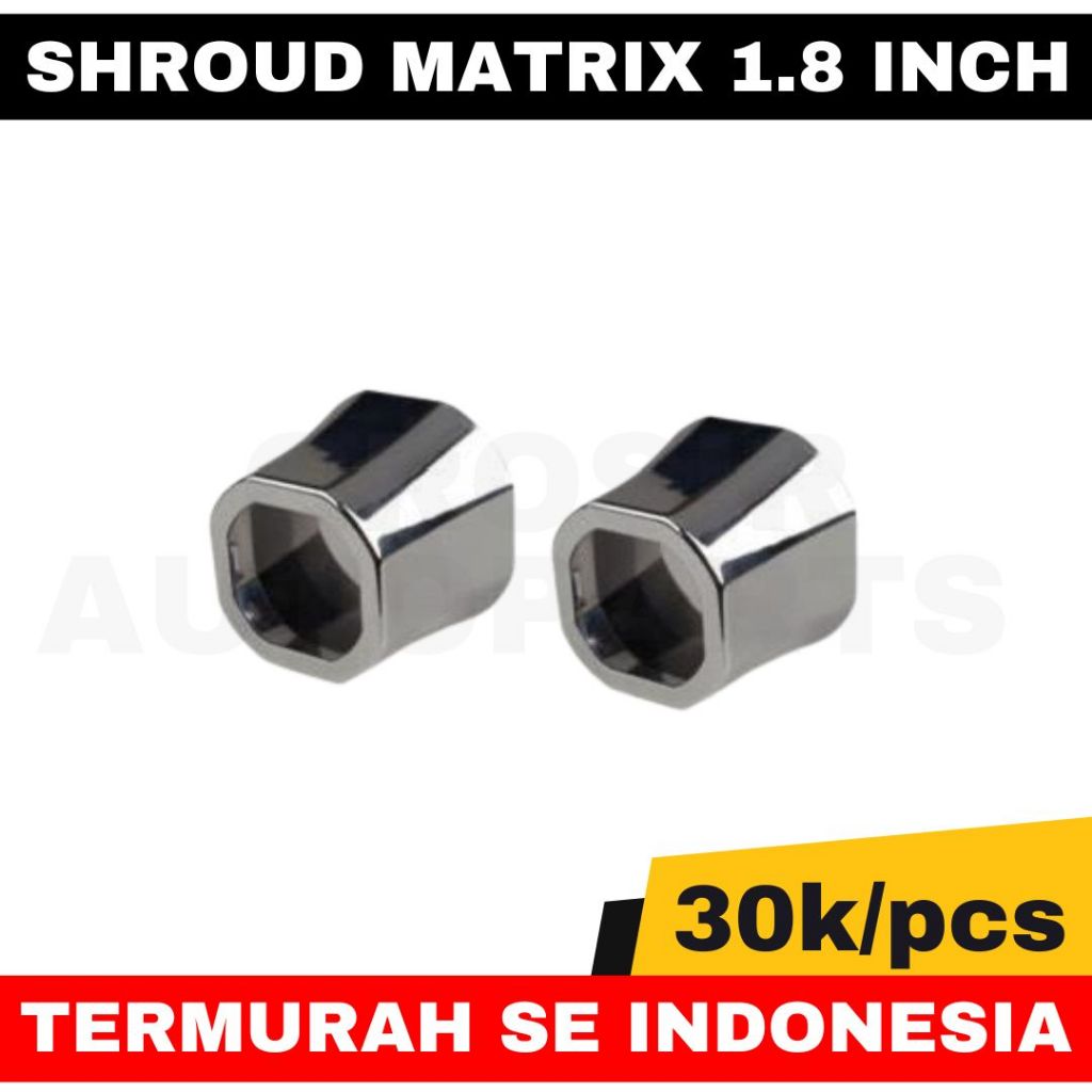 SHROUD Biled Matrix Square 1.5 Inch 1.8 Inch Cover Projie BILED Square ukuran 1.5 Inch 1.8 Inch Shro