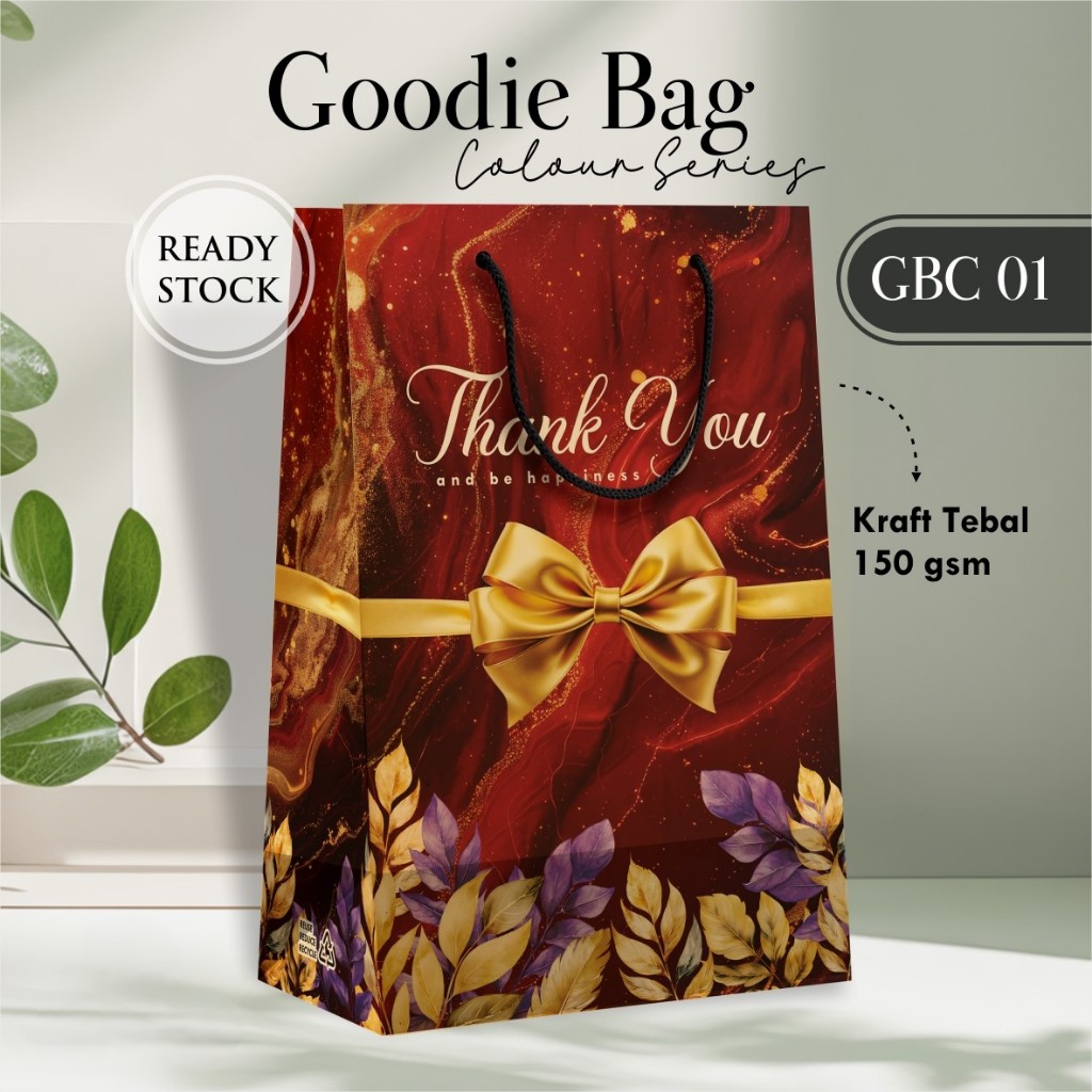 

Goodie Bag Motif Big Size Aesthetic - Paper Bag Batik Souvenir Nikahan & Hajatan Murah - GBC R Stock