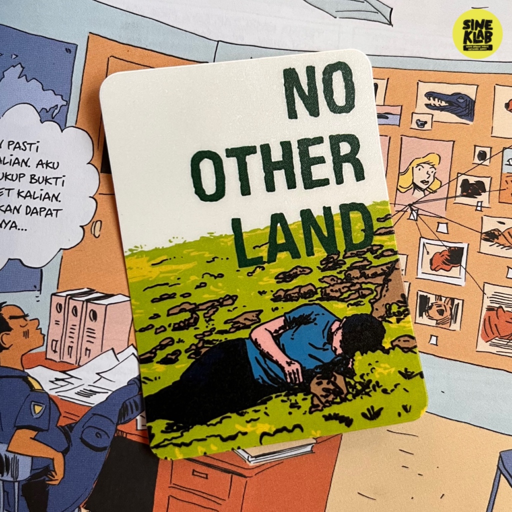 

sineklab - Sticker NO OTHER LAND - Edisi Sticker Film / Movie / Cinema / Series / Sticker Laptop