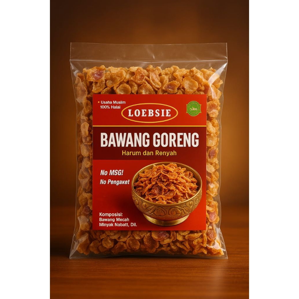 

Bawang Goreng Cap Loebsie 100 gr