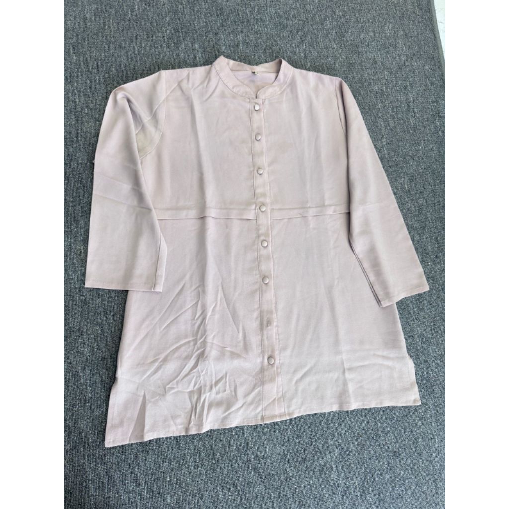 PL Atasan Vanilla Hijab warna nude