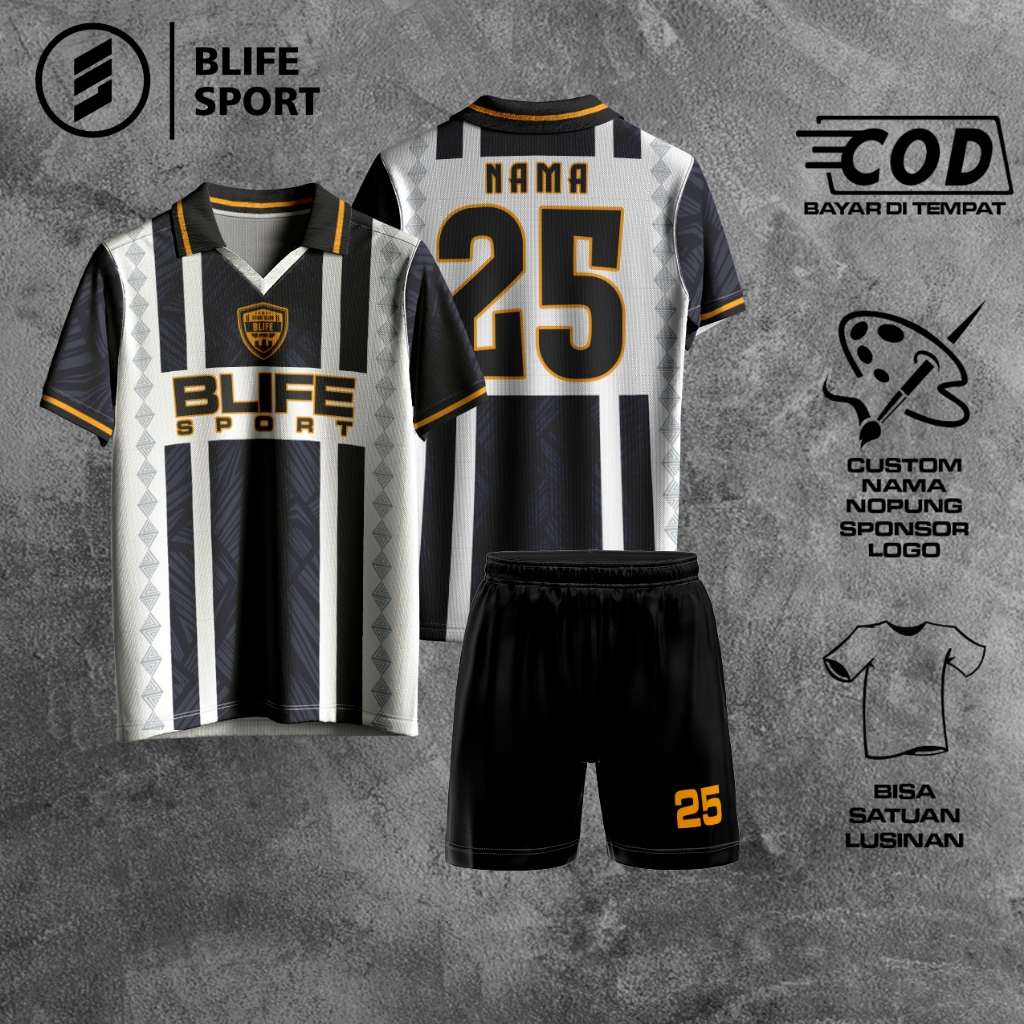 [ COD BISA SATUAN ] JERSEY FUTSAL/BOLA CUSTOM FULL PRINTING