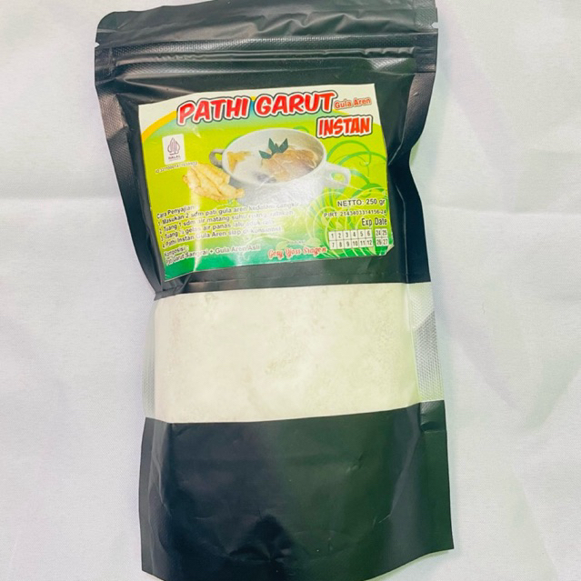 

Tepung pati garut instan 250 gram ( Sudah tercampur gula tinggal seduh) BPOM