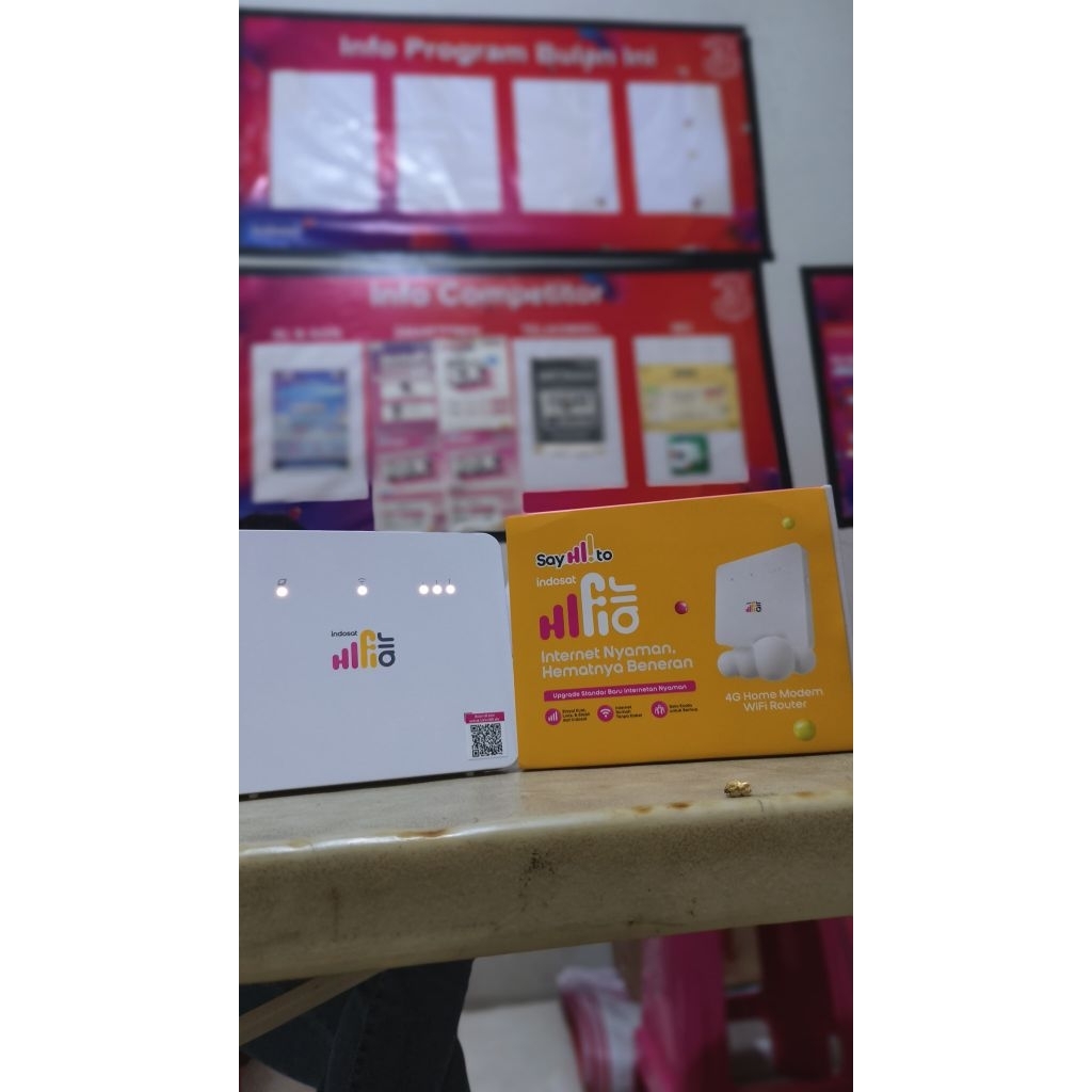 Huawei HIFI AIR + SIMCARD THREE/IM3+ 50GB