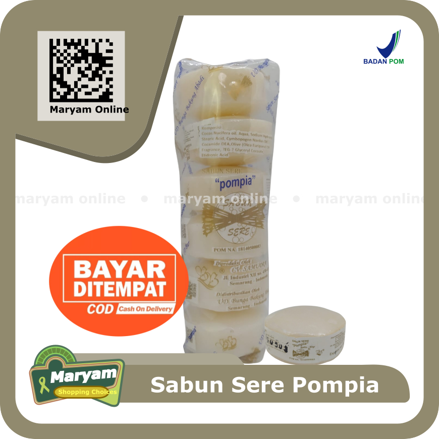 Pompia Sabun Sereh