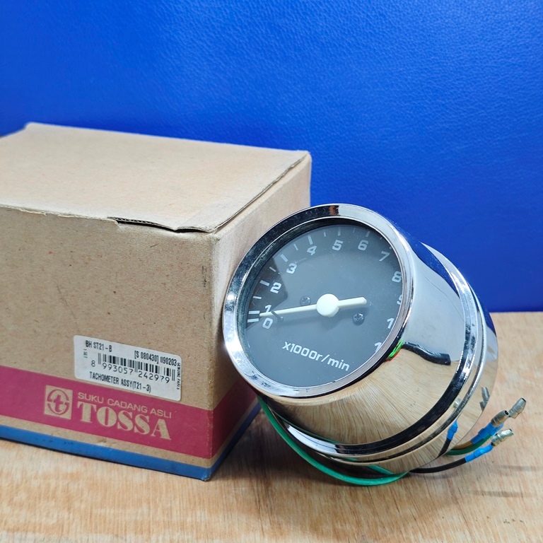 43K TACHOMETER RPM besar 3 inch 8cm tossa motor mobil universal variasi speedometer spedometer speed