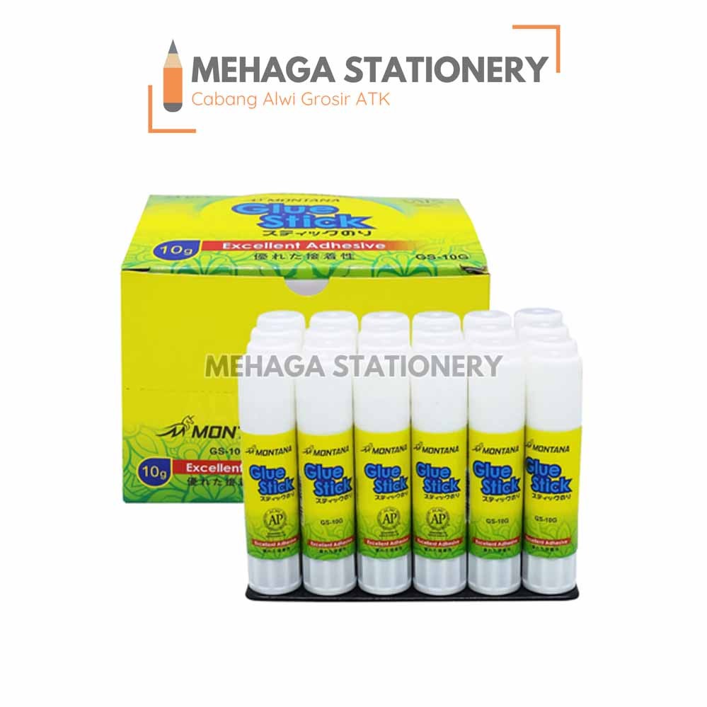 

Lem Glue Stick Montana GS-10 Non Toxic | 1 Box
