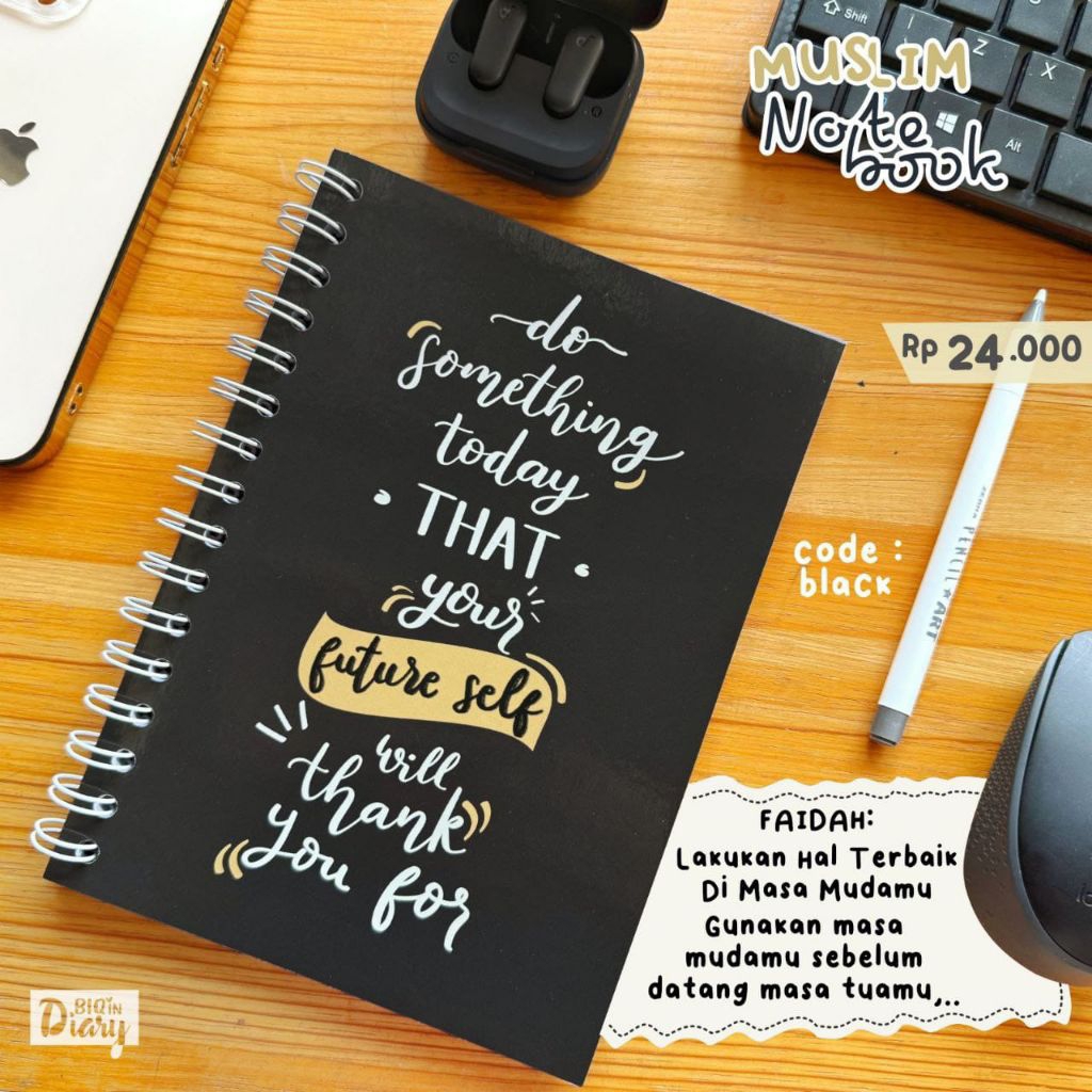

buku muslim notebook