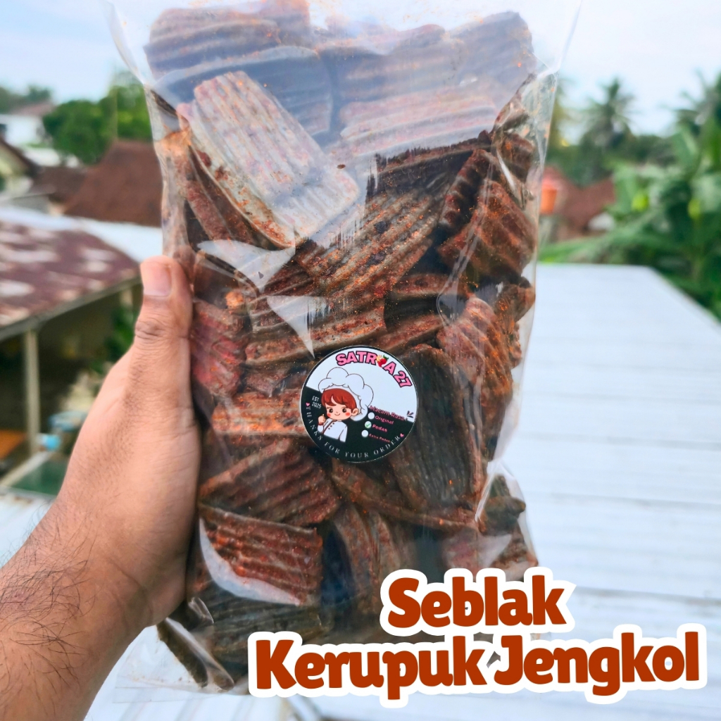 

seblak kerupuk jengkol pedas daun jeruk bumbu melimpah/sebring kerupuk jengkol pedas daun jeruk