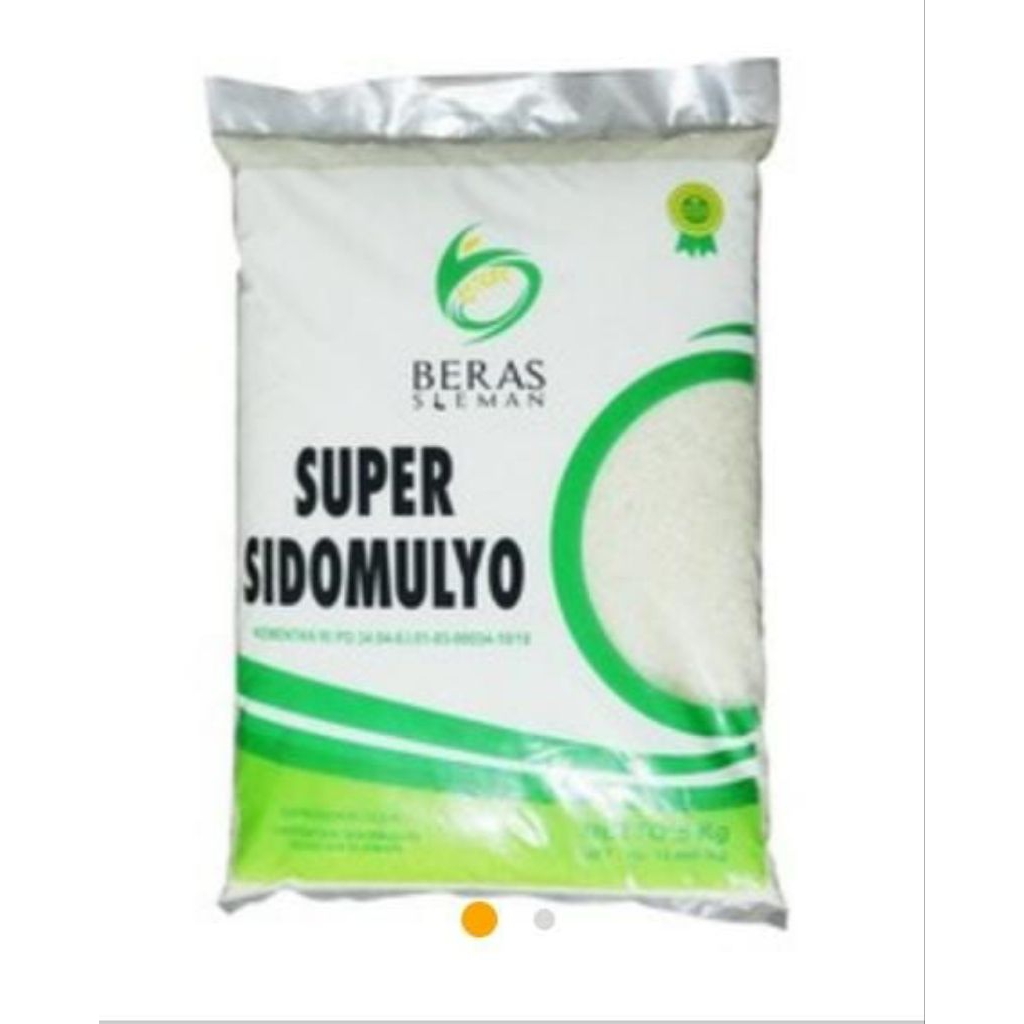 

Beras super sidomulyo kemasan 5kg