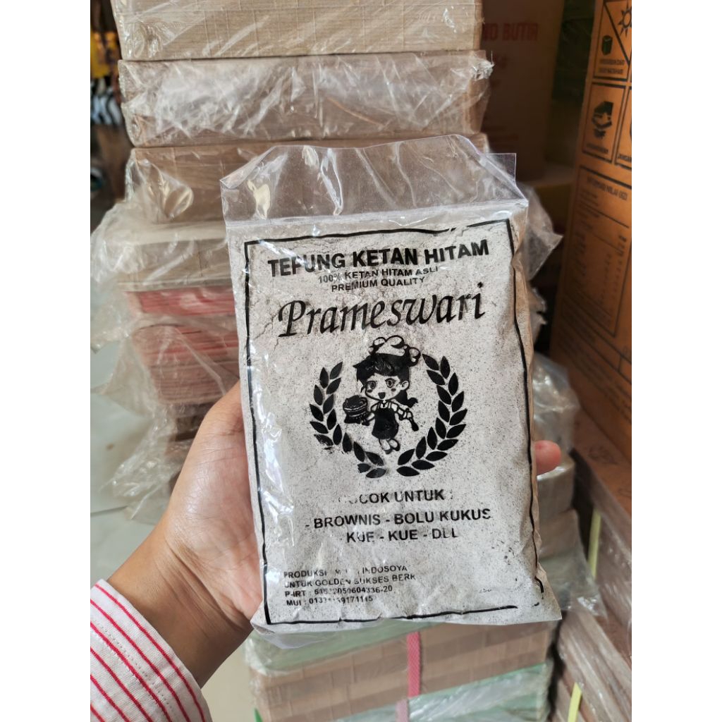 

Tepung Ketan Hitam Prameswari 100% ketan hitam asli premium quality