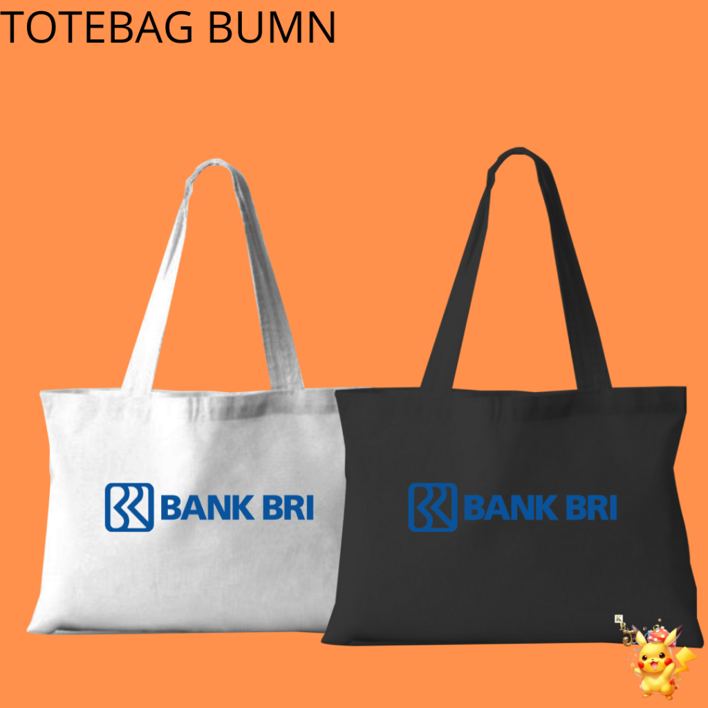 Klinikbajujkt Totebag Souvenir BUMN BANK BRI ,Tas Tote Bag BUMN BANK BRI