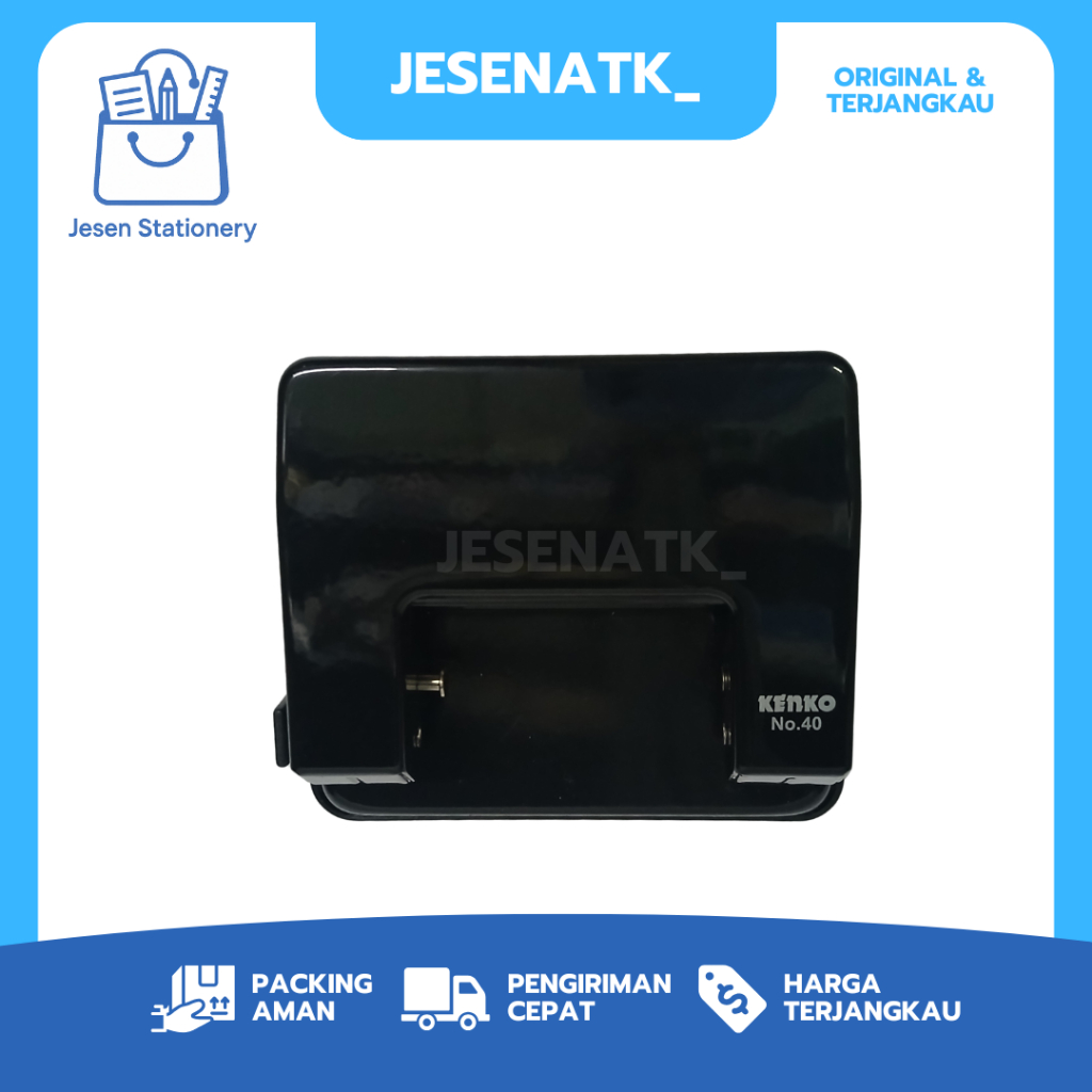 

Kenko Punch No 40 Pembolong Kertas 2 Lubang Holes 80 mm Sedang