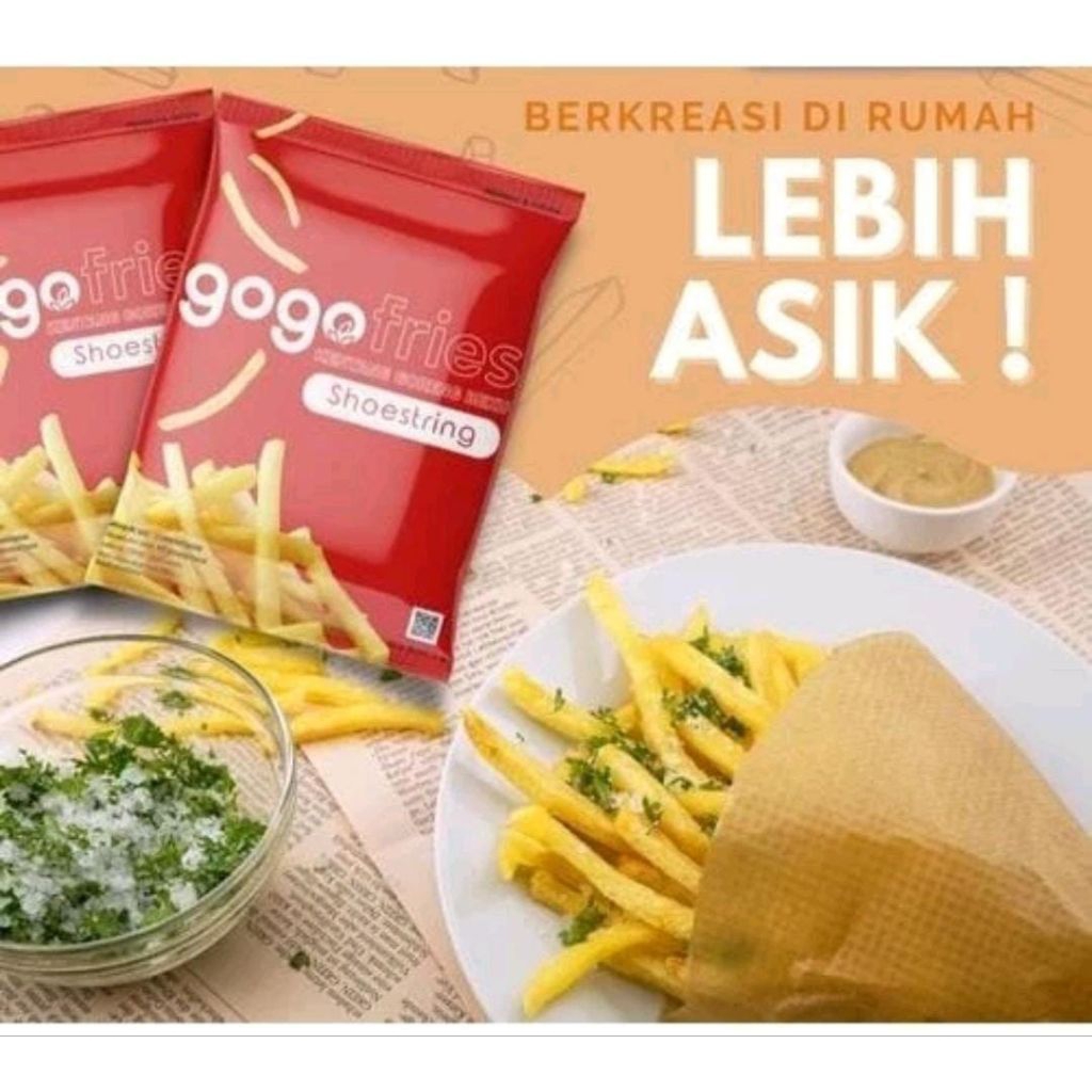 

Kentang Gogo Shoestring 1 Kg