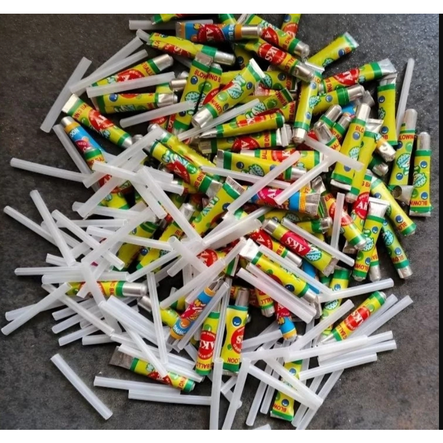 Harga Grosir 1 Karton (20pakx100pcs) Balon Pencet - Balon Odol - Balon Pasta merk AKS