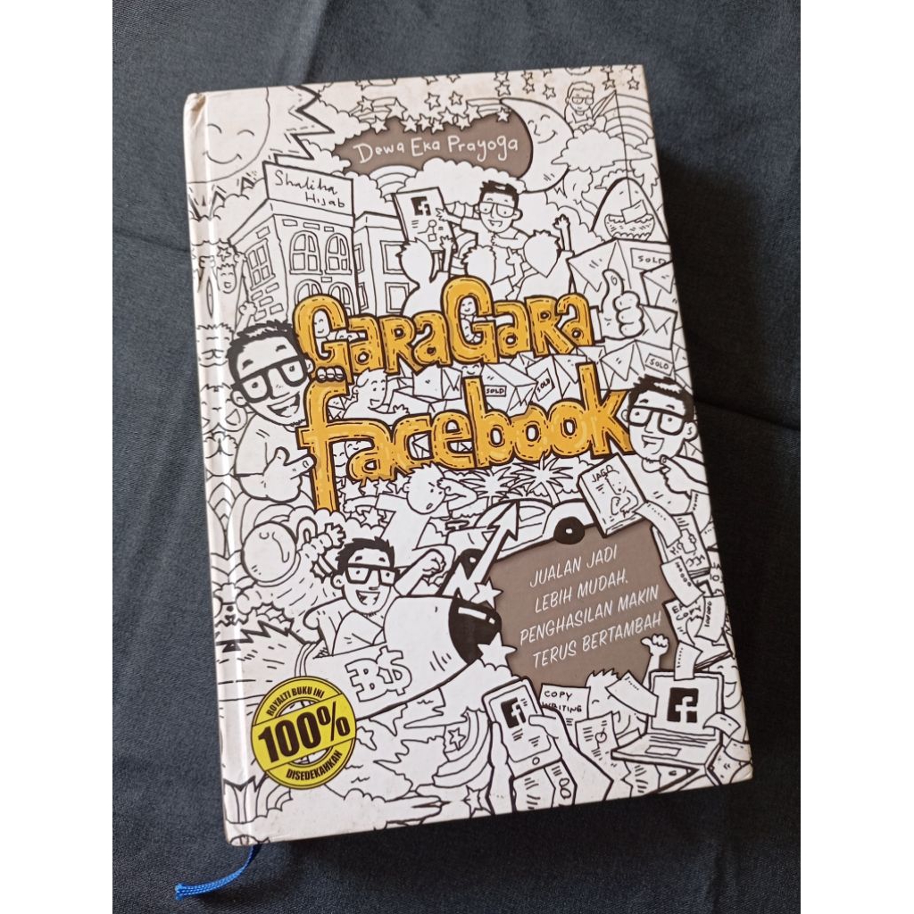 Buku Gara Gara Facebook Dewa Eka Prayoga Ori Bekas Second