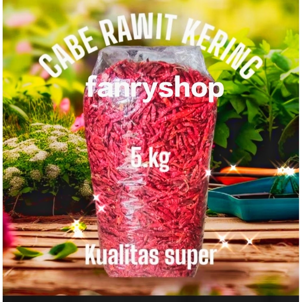 

Cabe Rawit Kering Teja/Japlak Tanpa Tangkai Kemasan 5 Kg
