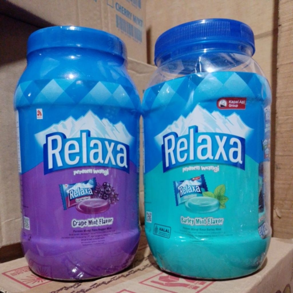 

PERMEN RELAXA MINT PLES isi 200 pcs 500g