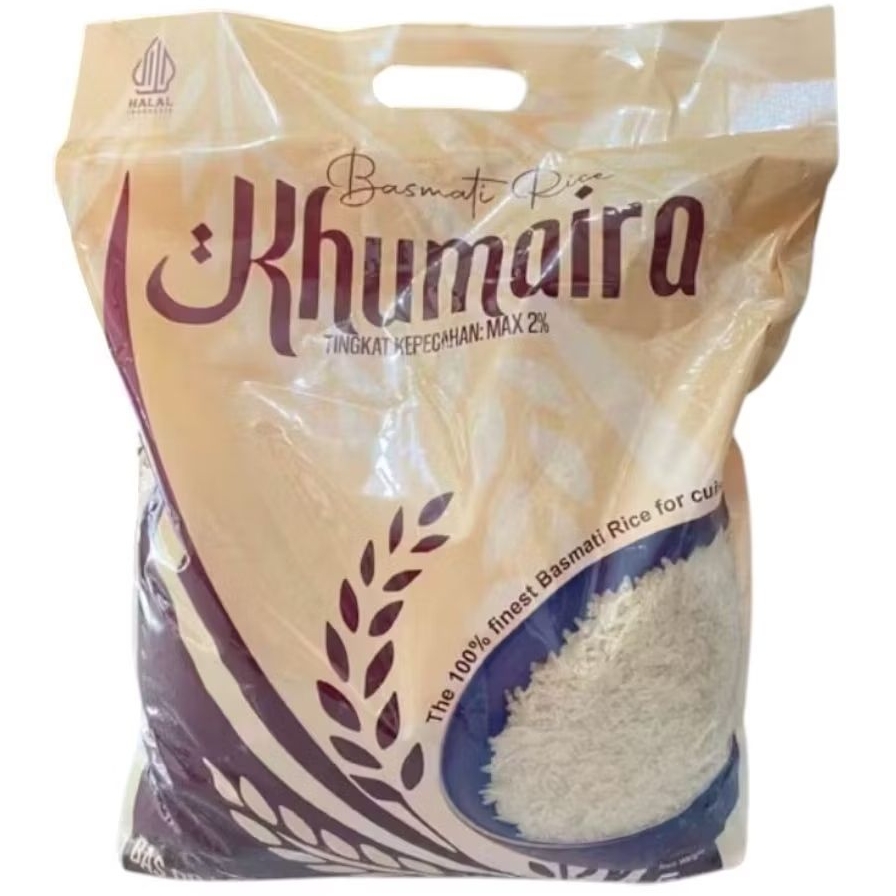 Khumaira Basmati Rice beras basmati india 5kg