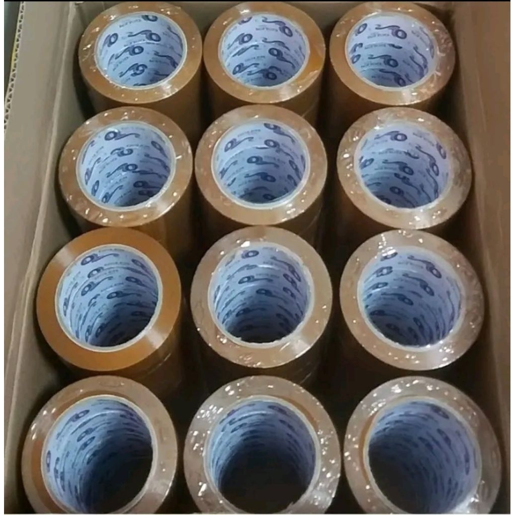 

LAKBAN MURAH TERSEDIA COKLAT DAN BENING 45X90Y