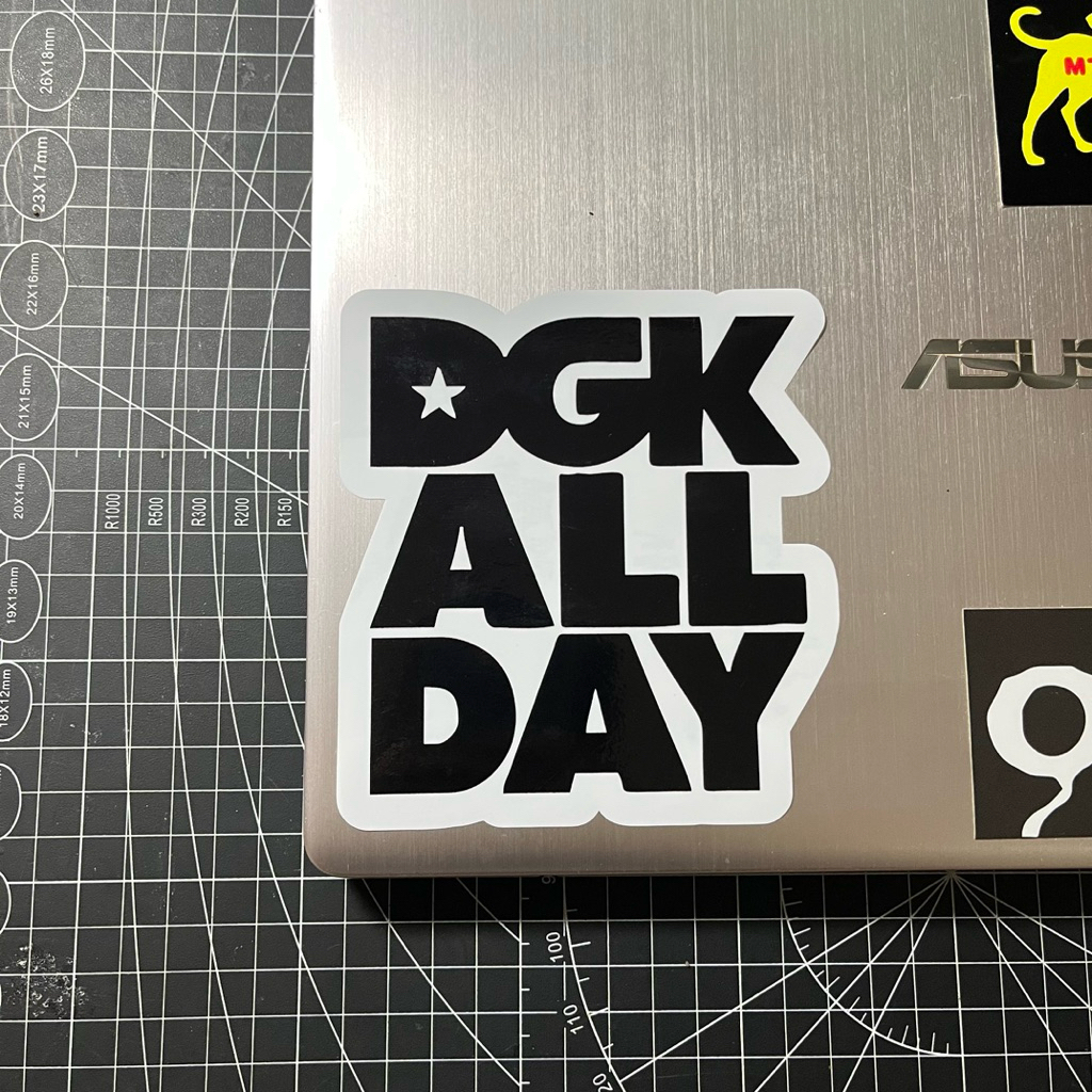 

STICKERPACK BRAND | DGKALLDAY | STIKER HELM STIKER TUMBLER STIKER HP