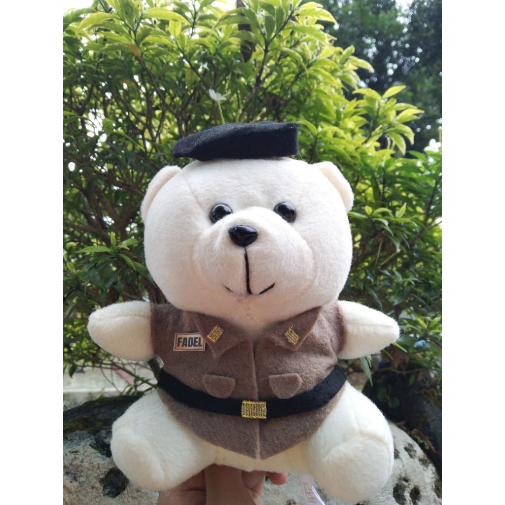 BONEKA SERAGAM UNTUK BUKET FREE REQUEST SERAGAM PROFESI TNI ABDI NEGARA PELAUT PELAYARAN POLISI BIDA