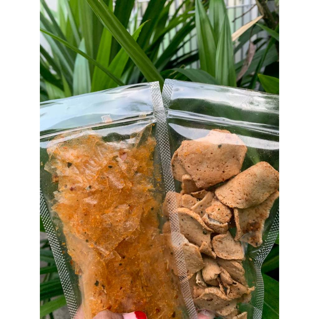 

Keripik kaca dan basreng